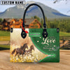 Uni Horses I Always Thought Love Personalized Leather Bag