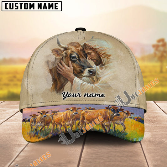 Uni Personalized Under His Hands Custom Christian Farm Cap