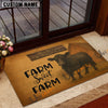UniJames Farm Sweet Farm Vintage Doormat (12 Cattle Breeds)