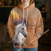 UniJames Personalized Love Horse Desert Canyon Western 3D Hoodie