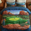 Arizona Golf Bliss 3-Piece Quilted Bedding Set NCU0NT7537
