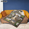 Uni Custom Name Charolais Frame Blanket