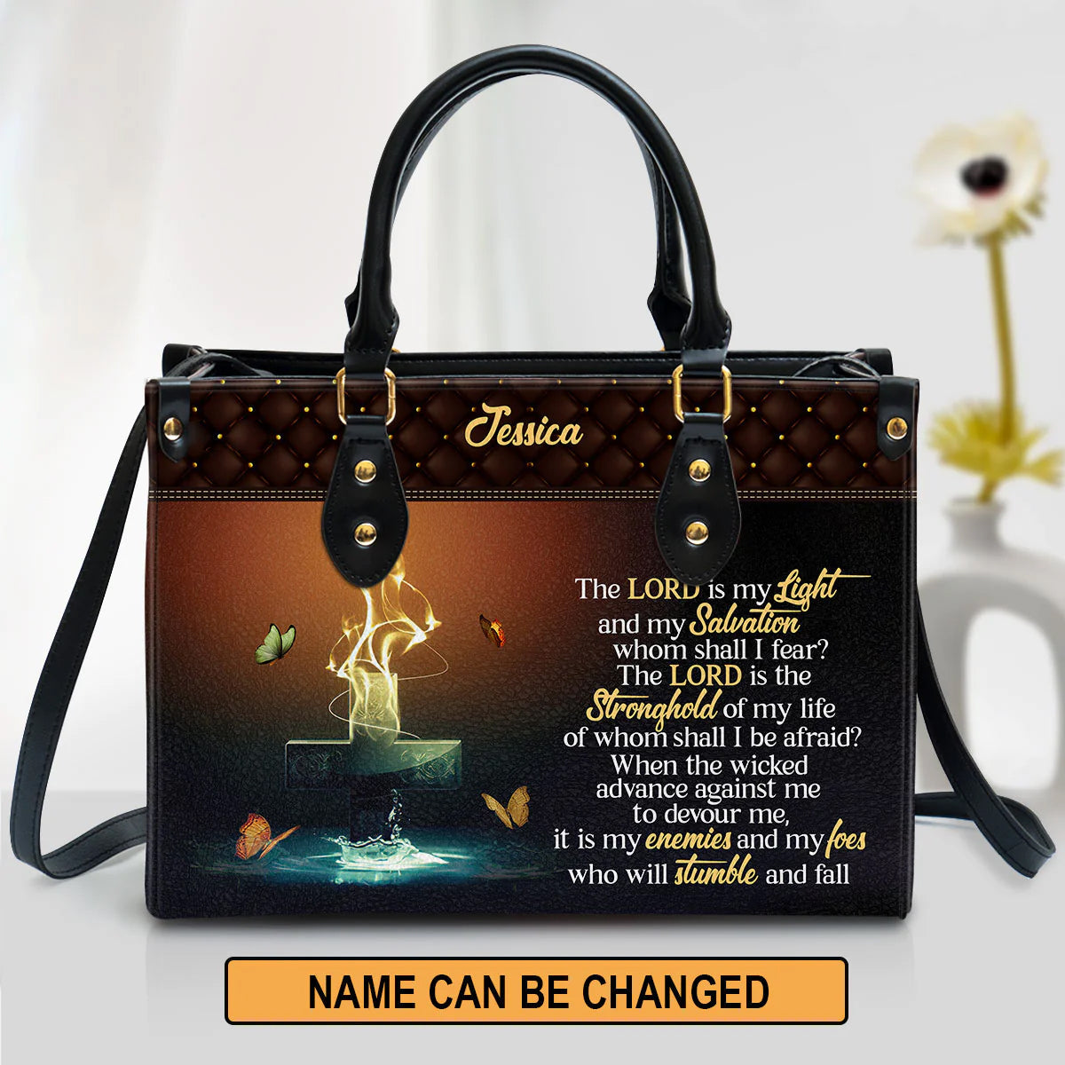 The Lord Is My Light And My Salvation, Personalized Gifts, Gifts for Women.