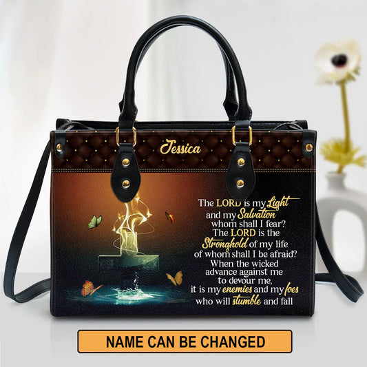 The Lord Is My Light And My Salvation, Personalized Gifts, Gifts for Women.