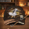 Unijames Personalized Horse Horseshoe Pattern Dark Brown Leather Style Cap (9 Breeds)