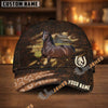 Unijames Personalized Horse Horseshoe Pattern Dark Brown Leather Style Cap (9 Breeds)