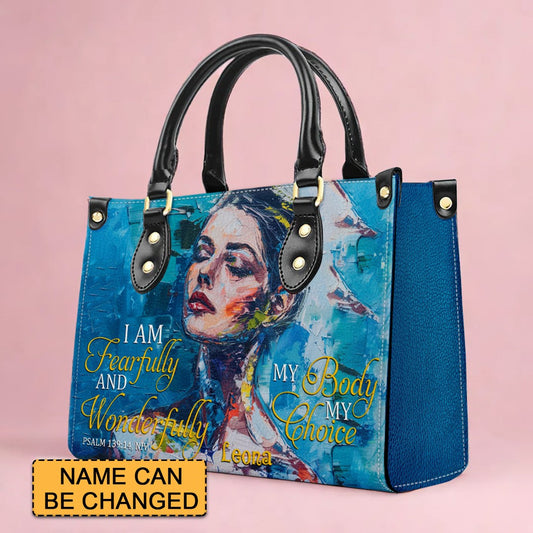 : Personalized Handbags for Women | Custom Leather Bags | My Body My Choice.