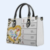 Handbags, Personalized Leather Handbags - Custom Name and Image – Uncover the sacred meaning of your name - Gifts for Women, CABLTB01020425