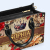 Custom Monogrammed Leather Handbag – Signature Elegance - CABLTHB01070424.
