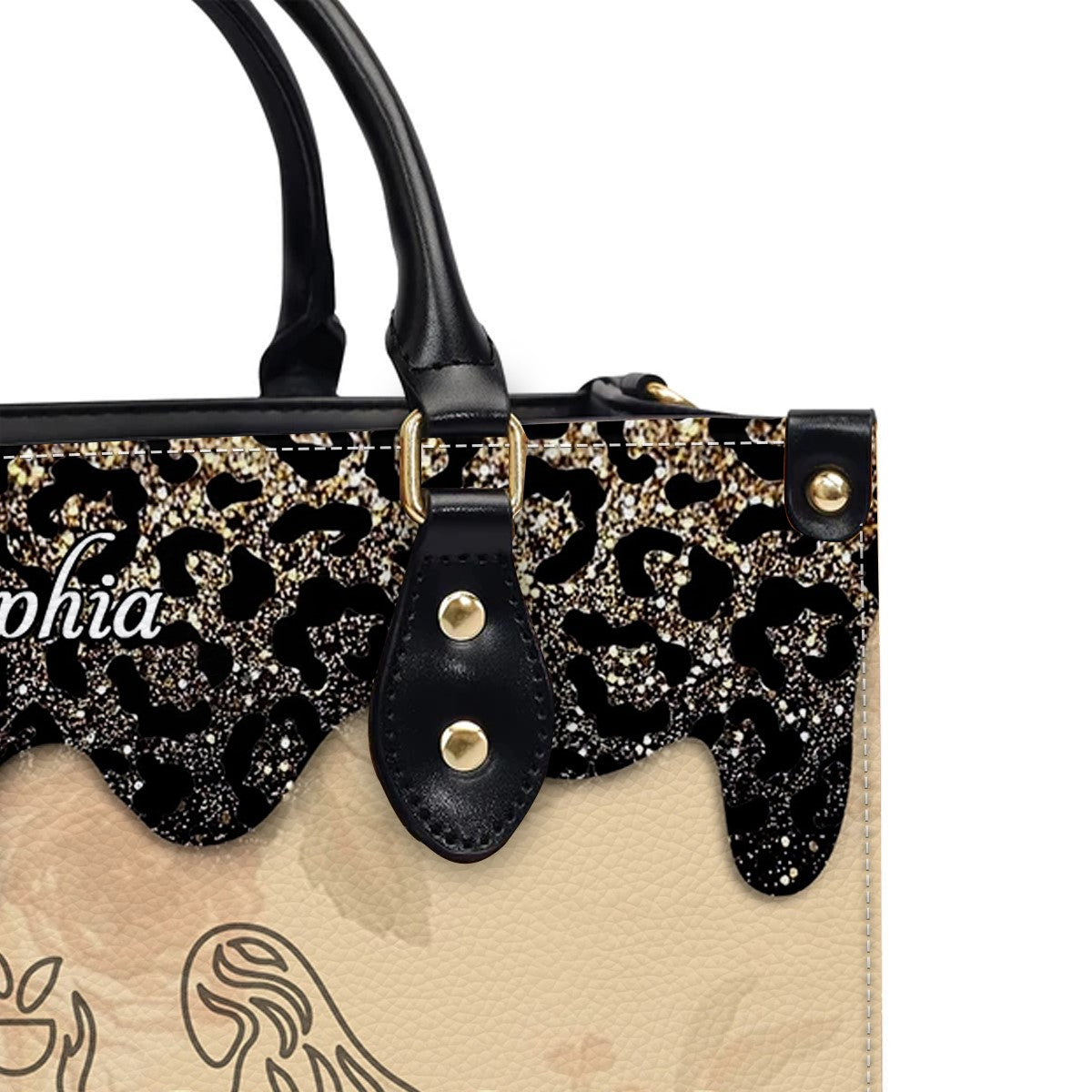 Customized Zodiac Leather Handbag by – Personalize with Your Name