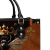Personalized Leather Handbag - Bee Kind Bee Wild Bee Humble Bee Strong Bee You Tiful - CABLTHB01180524.