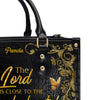 Handbags - WALKING IN FAITH – Personalized Christian Leather Handbag for Women - Custom Bible Verses & Name - Faith-Inspired | Bible-Based | Spirit-Lifting - CABLTB01080625