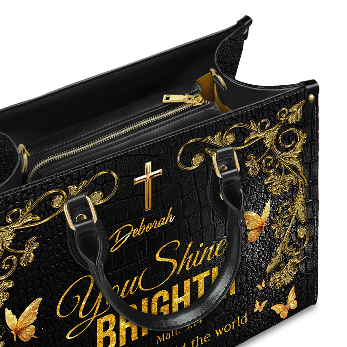 Handbags - Joyful Christian Handbag for Inspirational Women – DISC Type I | Faith-Based Purse - CAB03160625.