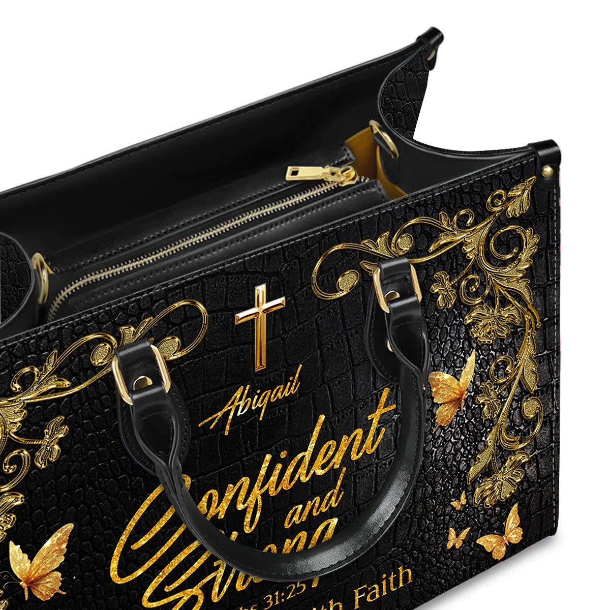 Handbags - Bold Christian Tote Bag for Strong Women – DISC Type D | Faith Collection - CAB02160625.