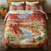 Canyon Dreams 3-Piece Quilted Bedding Set NCU0VH4354
