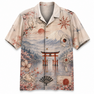 Spirit of Japan Hawaiian Shirt