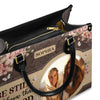 Be Still And Know That I Am God Psalm 46 10 Leather Handbag, Handbag Design, Personalized Leather Handbag, Gifts for Women, CABLTB02141223.