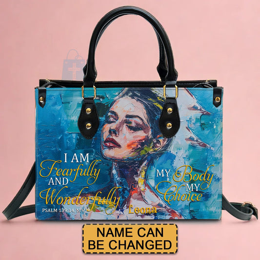: Personalized Handbags for Women | Custom Leather Bags | My Body My Choice.