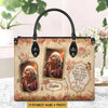 Way Maker Miracle Worker Promise Keeper Leather Handbag, Handbag Design, Personalized Leather Handbag, Gifts for Women, CABLTB01141223.