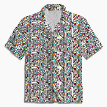 UniJames Church Glass Christian Hawaiian Shirt