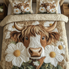 Country Cow 3-Piece Quilted Bedding Set NCU0VH4327