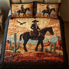 Cowboy Dusk 3-Piece Quilted Bedding Set NCU0VH587