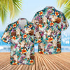 UniJames Colorful Leaf Pattern Hawaiian Shirt (14 Styles)