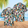 UniJames Colorful Leaf Pattern Hawaiian Shirt (14 Styles)