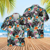UniJames Colorful Leaf Pattern Hawaiian Shirt (14 Styles)