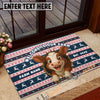 Uni Personalized Funny Cow Welcome To Our Farm Doormat