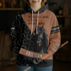 Uni Winter Friesian Horse Lover Personalized 3D Hoodie