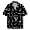 UniJames Faith Over Fear Black Christian Hawaiian Shirt