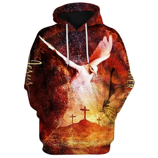 Faith Over Fear Jesus Hoodies Jesus Hoodie Men & Women, God 3D Printed Hoodie, Christian Apparel Hoodies