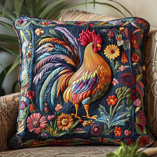 Farmyard Fancy Quilted Pillow Case NCU0PT5696