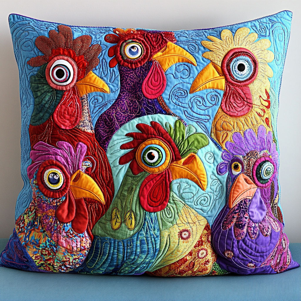 Feathery Delight Quilted Pillow Case NCU0NT6260