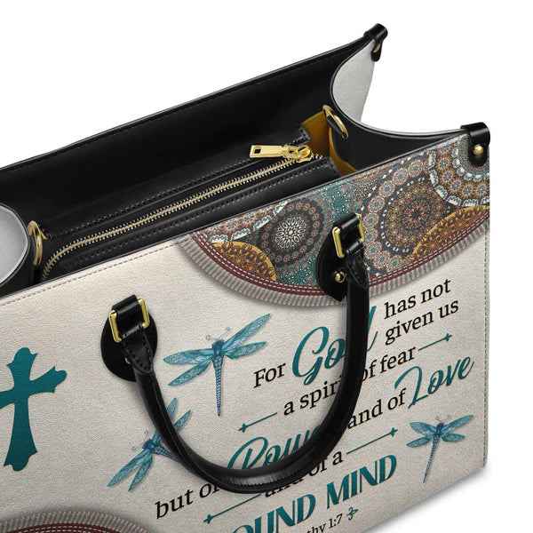 For God Has Not Given Us A Spirit Of Fear 2 Timothy 1 7 Dragonfly Mandala, Personalized Gifts, Gifts for Women.
