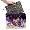God Calls You Beautiful Flower And Cross Gorgeous Leather Bags, Personalized Bags, Gifts for Women, Christmas Gift, CABLTB01300723.