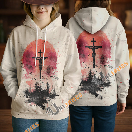 Unijames Eternal Faith Silhouette 3D Hoodie