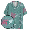 UniJames Hawaiian Shirt - Tropical Floral Scenic Pattern | Song Lyrics