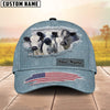 Uni Speckle Park Jeans Pattern Customized Name Cap