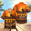 Unijames Western Cowboy Sunset Horse Hawaiian Shirt