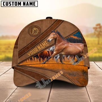 Unijames Wild Horse Western Cap - Hackney Horse