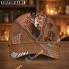 Unijames Personalized Western Horse Leather Style Cap