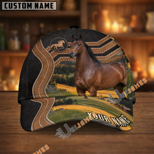 Unijames Personalized Thoroughbred Horse Ranch Cap
