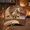 Unijames Personalized Horse Lover Rustic Ranch Cap