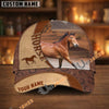 Unijames Personalized Horse Lover Rustic Ranch Cap