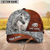 Unijames Personalized Horse Leather Patch Cap