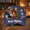 Unijames Personalized Horse & Bald Eagle USA Flag Baseball Cap
