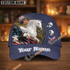 Unijames Personalized Horse & Bald Eagle USA Flag Baseball Cap
