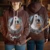 UniJames Personalized Horse Breed Horseshoe Brown Leather 3D Hoodie